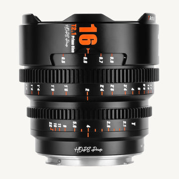 7Artisans Hope Series 16mm T2.1 Cine Lens / S35
