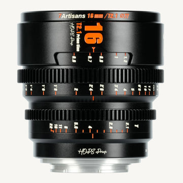 7Artisans Hope Series 16mm T2.1 Cine Lens / S35