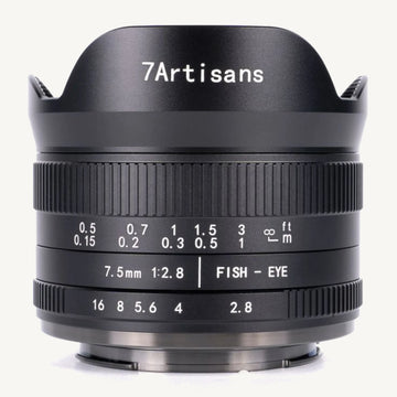 7Artisans 7.5mm f/2.8 II Fisheye Lens / APS-C