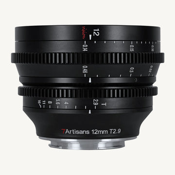 7Artisans Vision Series 12mm T2.9 Cine Lens / APS-C