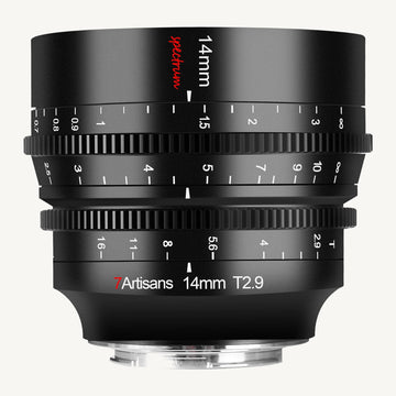 7Artisans Spectrum Series 14mm T2.9 Cine Lens / Full-Frame