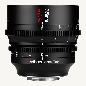 7Artisans Vision Series 35mm T1.05 Cine Lens / APS-C