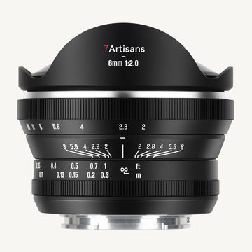 7Artisans 6mm f/2.0 Fisheye Lens / APS-C