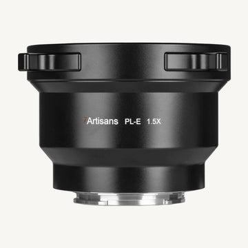 7artisans ARRI PL to Sony E 1.5x teleconverter front view