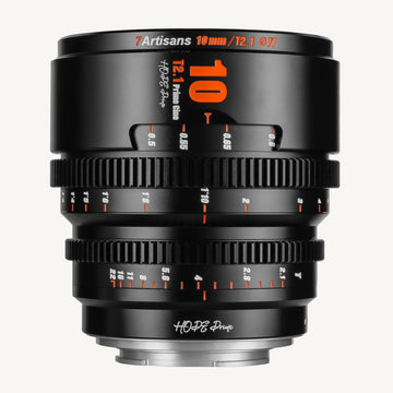 7Artisans Hope Series 10mm T2.1 Cine Lens / S35