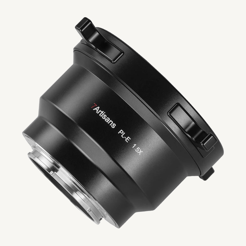 7artisans ARRI PL to Sony E teleconverter rear mount view
