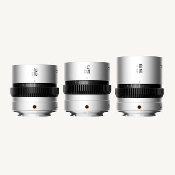 Blazar Beetle 1.33x Anamorphic 3 Lens Kit / 32mm / 45mm / 65mm / Full Frame