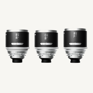 Blazar Mantis 1.33x Anamorphic 3 Lens Kit / 35mm / 50mm / 75mm / Full Frame