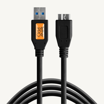 Tether Tools TetherPro USB 3.0 Male Type-A to USB 3.0 Micro-B / CU5453