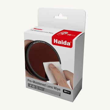 Haida HD4634 Pre-Moistened Lens Wipes / 20pcs
