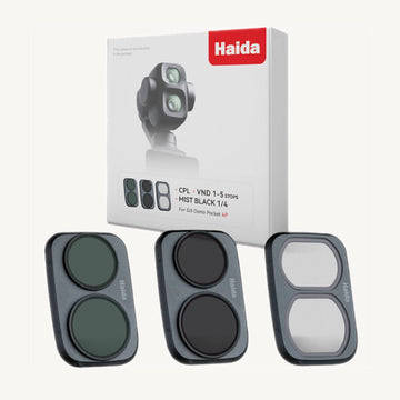 Haida NanoPro Filter Kit for DJI Osmo Pocket 4 P / 3 Pack