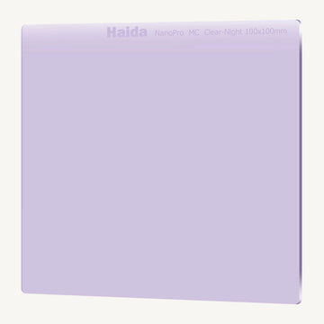 Haida NanoPro MC Optical Clear-Night Filter - 100x100mm
