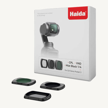 Haida NanoPro Magnetic Filter Kit for DJI Osmo Pocket 3 and 4 / 3 Pack