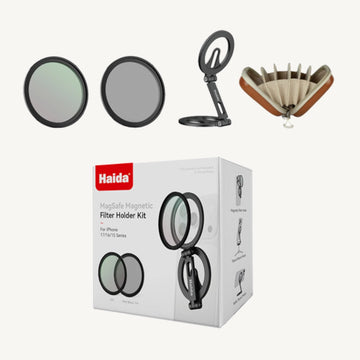 Haida HD4841 MagSafe Magnetic Filter Kit for iPhone with Filter Holder