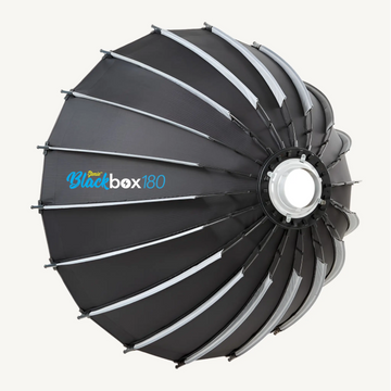 Jenie Black Box Deep Parabolic Softbox / 180CM / Bowens / Silver