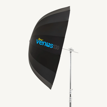 Jenie VENUS Deep Parabolic Umbrella with Diffuser / 130cm / Silver