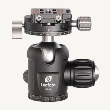 Leofoto Ball Head with Panning Clamp / NB-34+NP-50