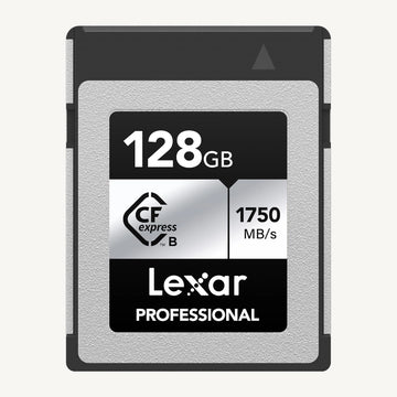 Lexar 128GB Professional CFexpress Type B Memory Card / Silver