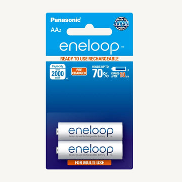 Panasonic Eneloop AA Rechargeable Ni-MH Batteries 2000mAh