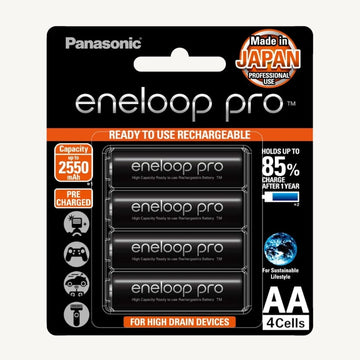Panasonic Eneloop Pro AA Rechargeable Ni-MH Batteries 2550mAh