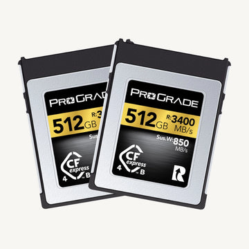 ProGrade Digital 512GB CFexpress 4.0 Type B Memory Card / 2 Pack