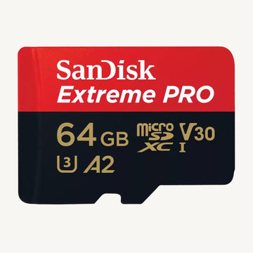Sandisk 64GB U3 V30 Micro SDXC UHS-I Memory Card