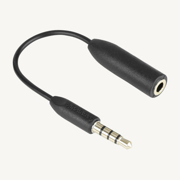 Saramonic SR‑UC201 3.5mm TRS Female to TRRS Male Adapter Cable