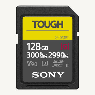 Sony 128GB SF-G Tough Series UHS-II SDXC Memory Card