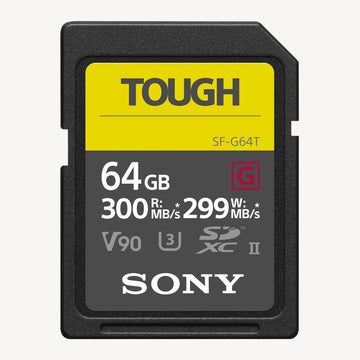 Sony 64GB SF-G Tough Series UHS-II SDXC Memory Card