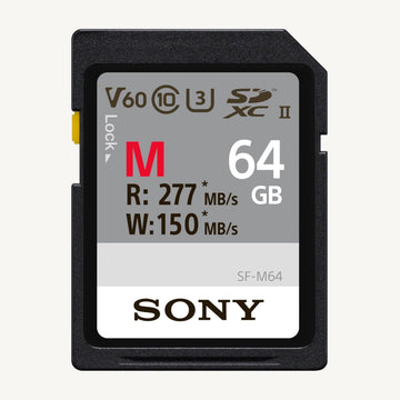 Sony 64GB SF-M Series UHS-II SDXC Memory Card