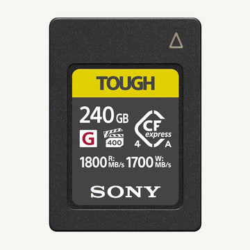 Sony 240GB CFexpress 4.0 Type A TOUGH Memory Card