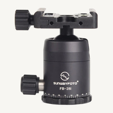 Sunwayfoto FB-28i Ball Head with Screw-Knob Clamp DDC-37