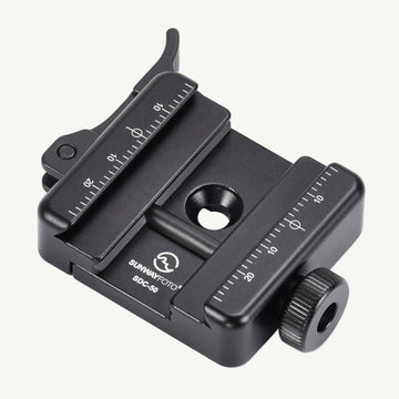 Sunwayfoto SDC-50 Quick Release Clamp Arca Swiss to Picatinny Adapter