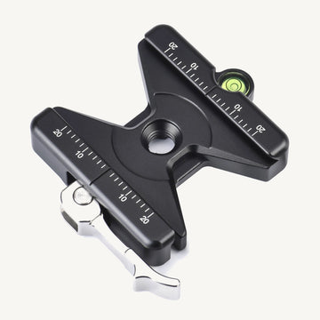 Sunwayfoto SLC-60B Universal Arca Standard QR Clamp with Bubble Level