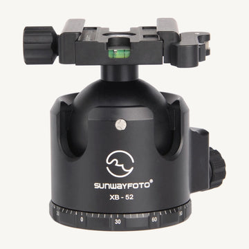 Sunwayfoto XB-52DL Low-Profile Ball Head with Duo-Lever Clamp