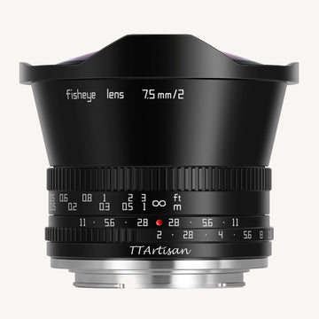 TTArtisan 7.5mm f/2.0 Fisheye Lens / APS-C