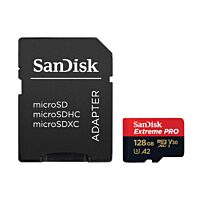 SanDisk 128GB Extreme PRO Micro SDXC UHS-I Memory Card / 200 MB/s